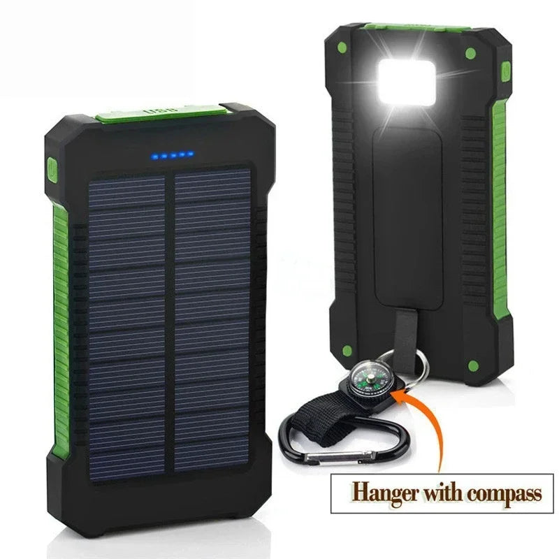 200,000mAh Solar Power Bank – Ultra Fast Charging Portable Battery for Outdoor Adventure & All Devices