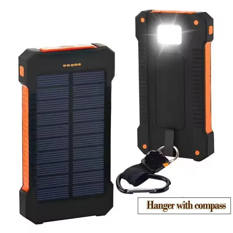 200,000mAh Solar Power Bank – Ultra Fast Charging Portable Battery for Outdoor Adventure & All Devices