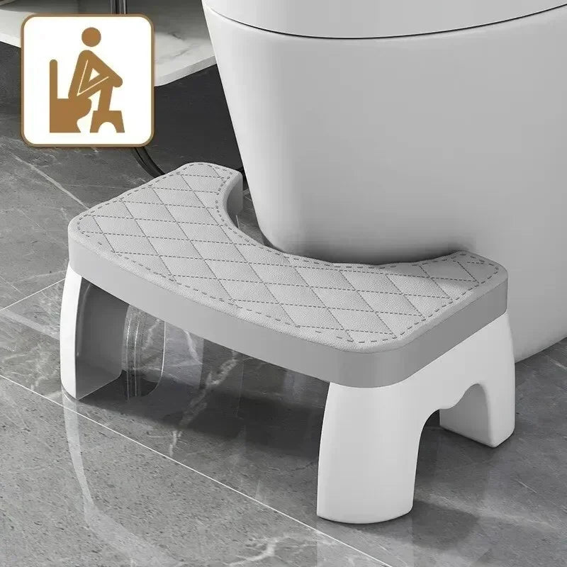 Squat Support Toilet Stool – Waterproof, Family-Friendly Comfort for Kids, Adults & Seniors!