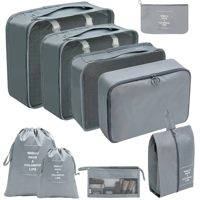 Ultimate 7-10 PCS Travel Packing Cube Set – Organize Your Luggage Like a Pro!