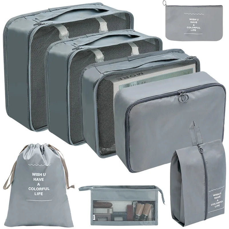 Ultimate 7-10 PCS Travel Packing Cube Set – Organize Your Luggage Like a Pro!