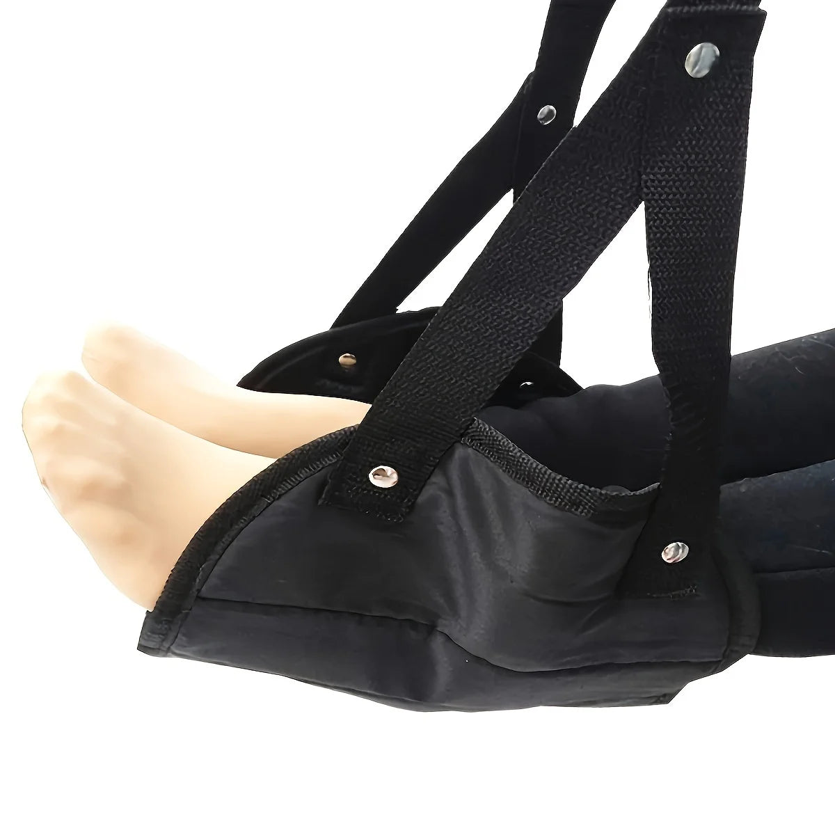 Ultimate Travel Foot Hammock – Adjustable Leg Support for Plane, Car, Office & More | Relax & Hang Your Feet Anywhere