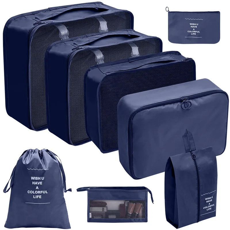 Ultimate 7-10 PCS Travel Packing Cube Set – Organize Your Luggage Like a Pro!