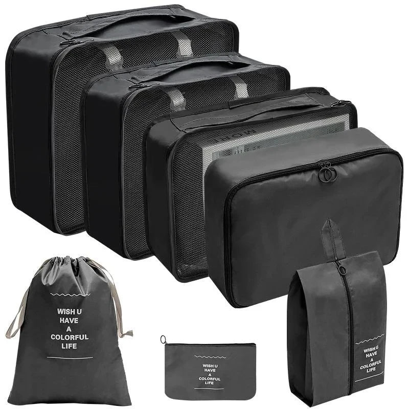 Ultimate 7-10 PCS Travel Packing Cube Set – Organize Your Luggage Like a Pro!