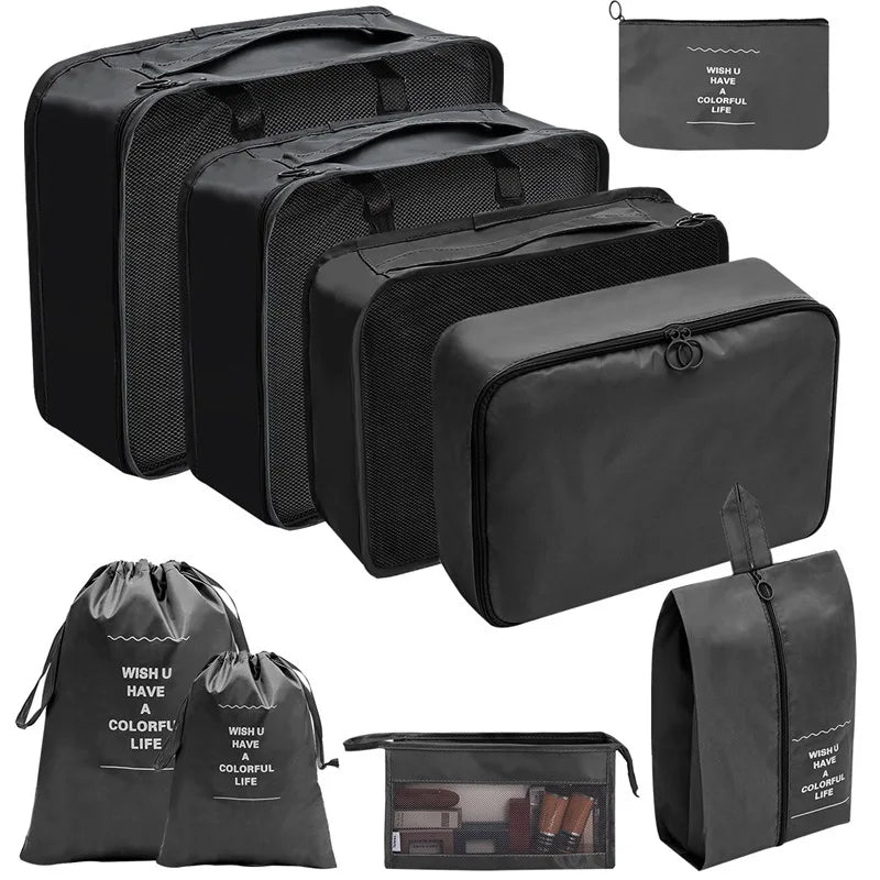 Ultimate 7-10 PCS Travel Packing Cube Set – Organize Your Luggage Like a Pro!