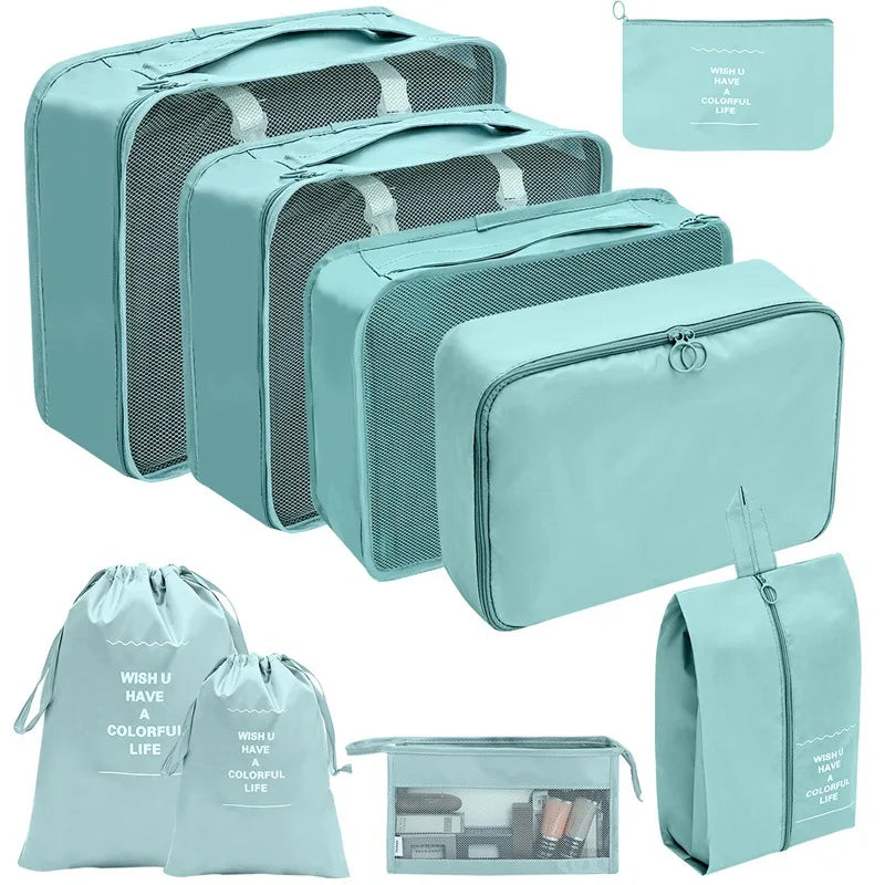 Ultimate 7-10 PCS Travel Packing Cube Set – Organize Your Luggage Like a Pro!