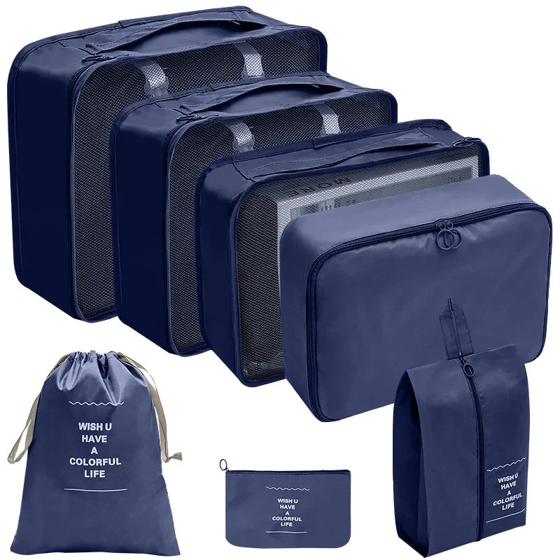 Ultimate 7-10 PCS Travel Packing Cube Set – Organize Your Luggage Like a Pro!