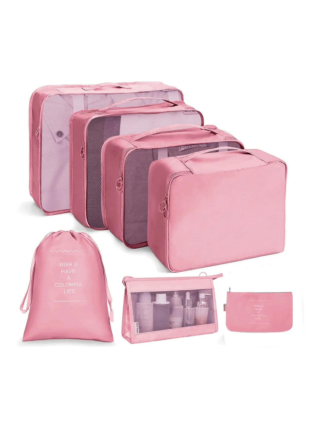 Ultimate 7-10 PCS Travel Packing Cube Set – Organize Your Luggage Like a Pro!