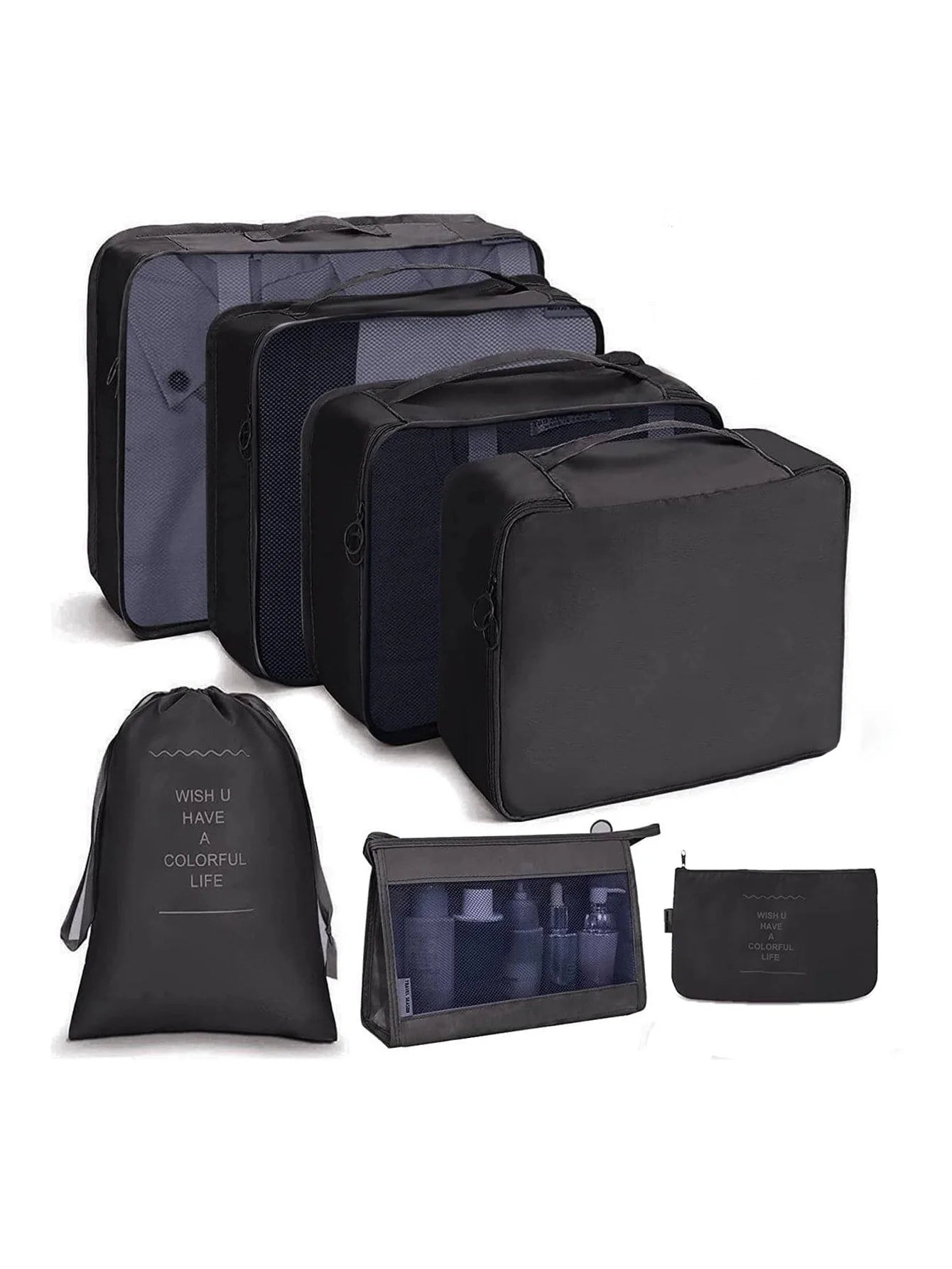 Ultimate 7-10 PCS Travel Packing Cube Set – Organize Your Luggage Like a Pro!
