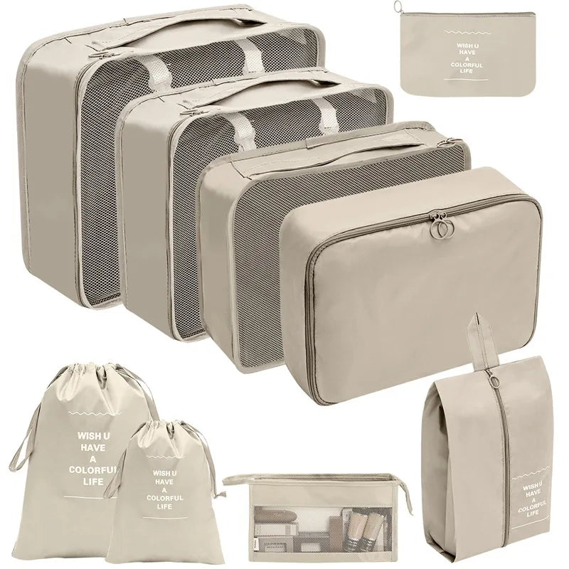 Ultimate 7-10 PCS Travel Packing Cube Set – Organize Your Luggage Like a Pro!
