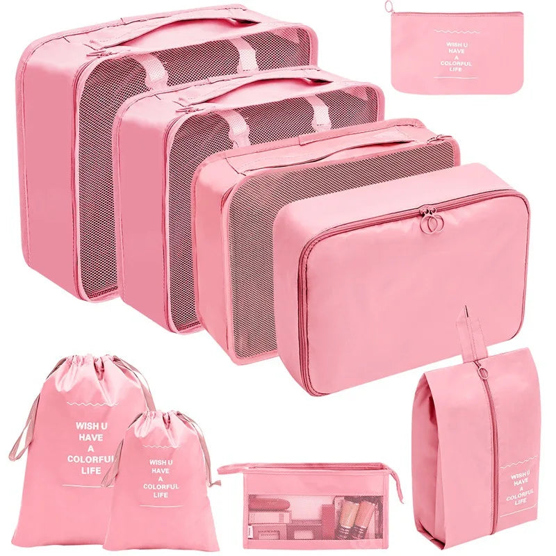 Ultimate 7-10 PCS Travel Packing Cube Set – Organize Your Luggage Like a Pro!
