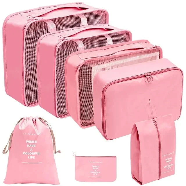 Ultimate 7-10 PCS Travel Packing Cube Set – Organize Your Luggage Like a Pro!
