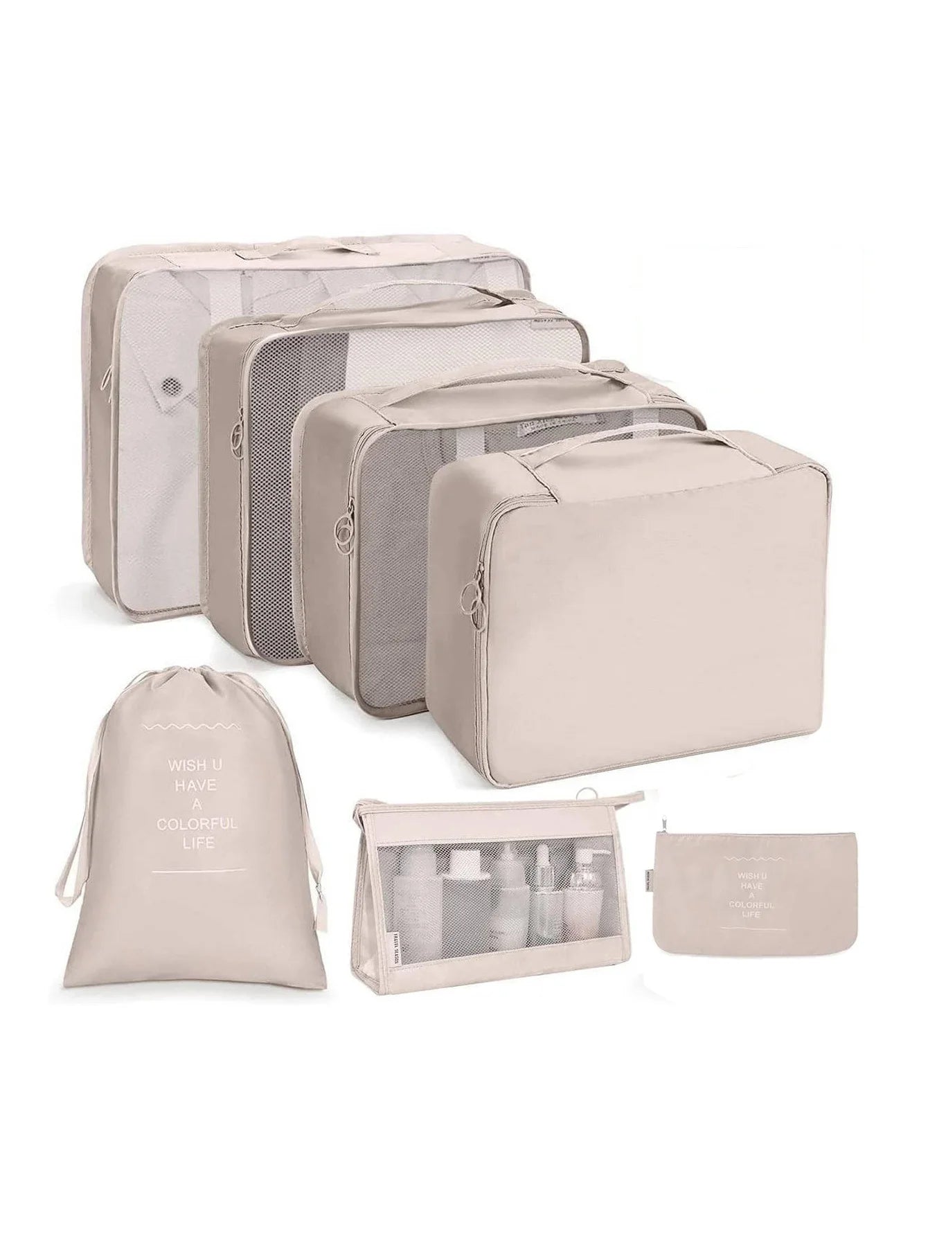 Ultimate 7-10 PCS Travel Packing Cube Set – Organize Your Luggage Like a Pro!