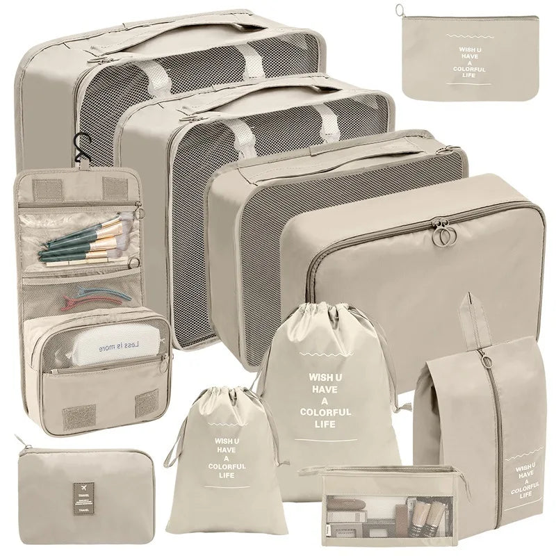 Ultimate 7-10 PCS Travel Packing Cube Set – Organize Your Luggage Like a Pro!