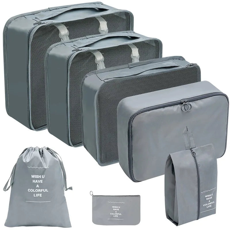 Ultimate 7-10 PCS Travel Packing Cube Set – Organize Your Luggage Like a Pro!