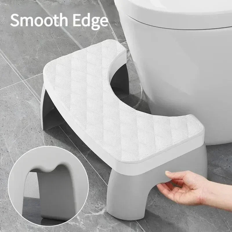 Squat Support Toilet Stool – Waterproof, Family-Friendly Comfort for Kids, Adults & Seniors!