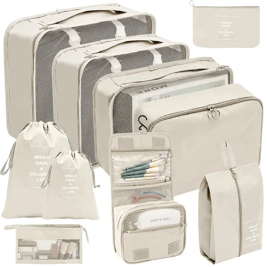 Ultimate 7-10 PCS Travel Packing Cube Set – Organize Your Luggage Like a Pro!