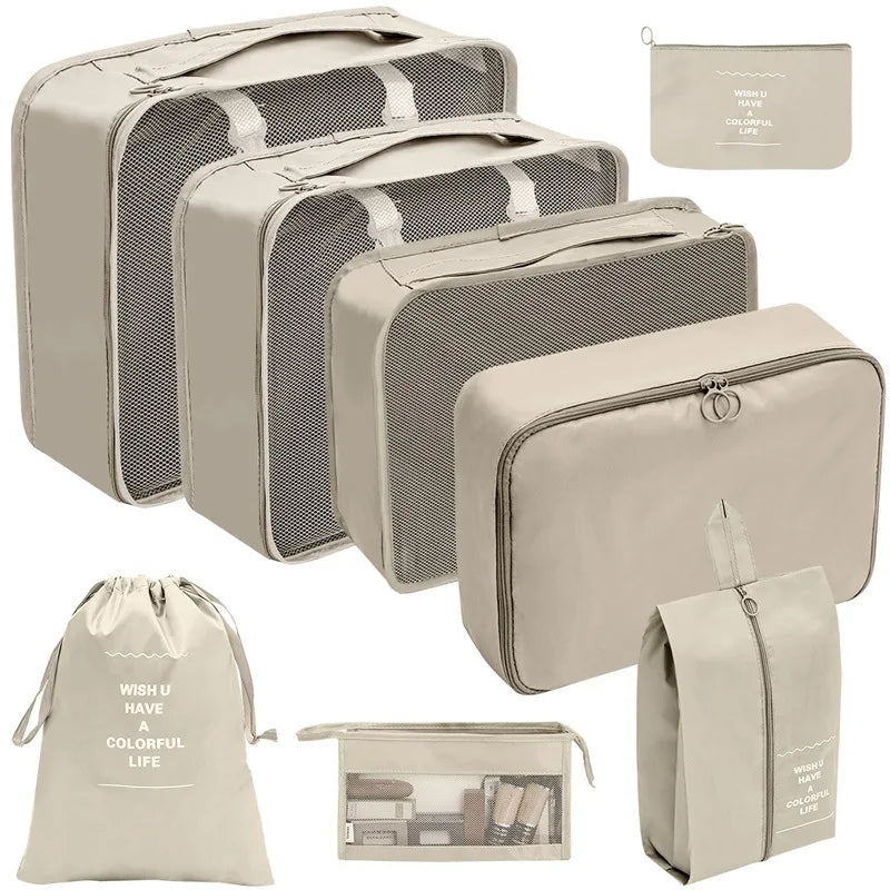 Ultimate 7-10 PCS Travel Packing Cube Set – Organize Your Luggage Like a Pro!