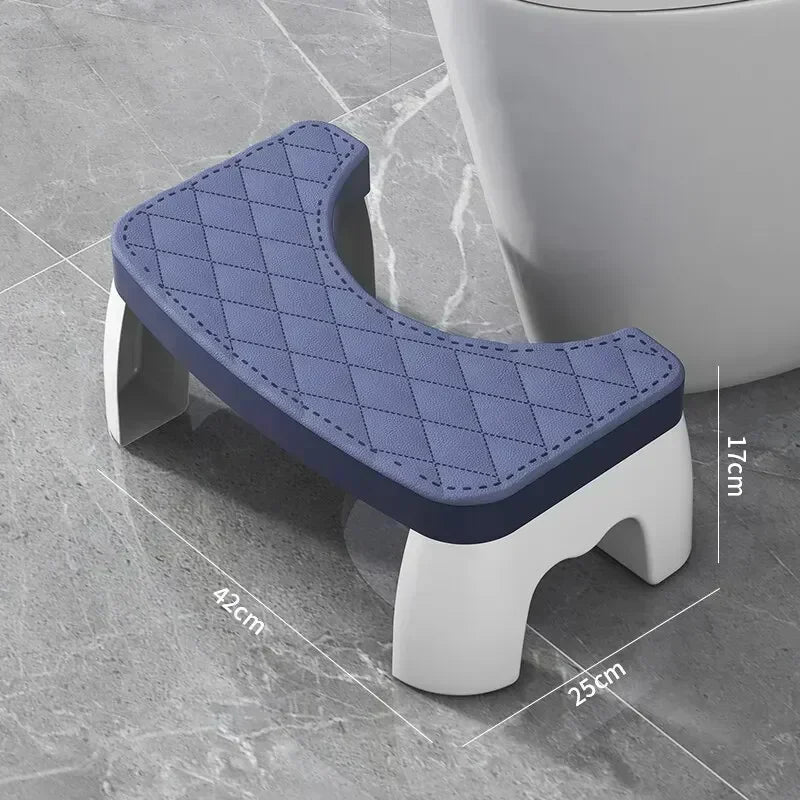 Squat Support Toilet Stool – Waterproof, Family-Friendly Comfort for Kids, Adults & Seniors!