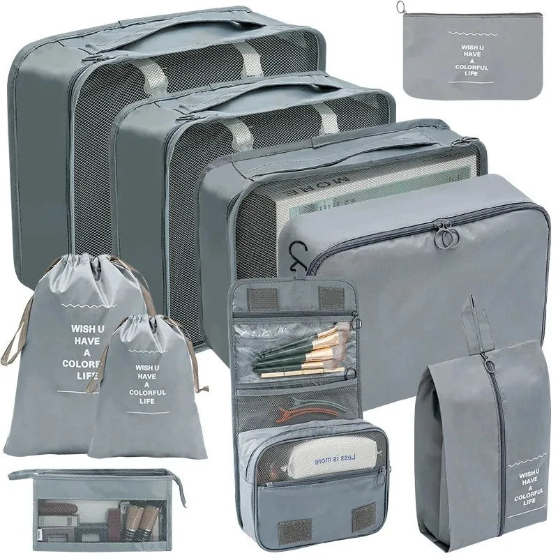 Ultimate 7-10 PCS Travel Packing Cube Set – Organize Your Luggage Like a Pro!