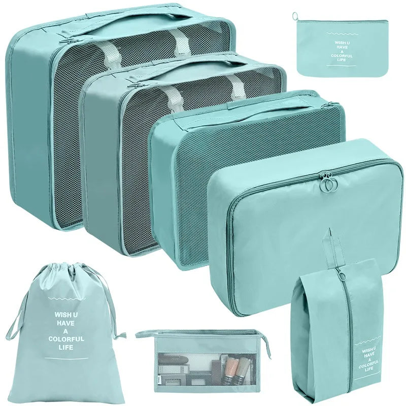 Ultimate 7-10 PCS Travel Packing Cube Set – Organize Your Luggage Like a Pro!