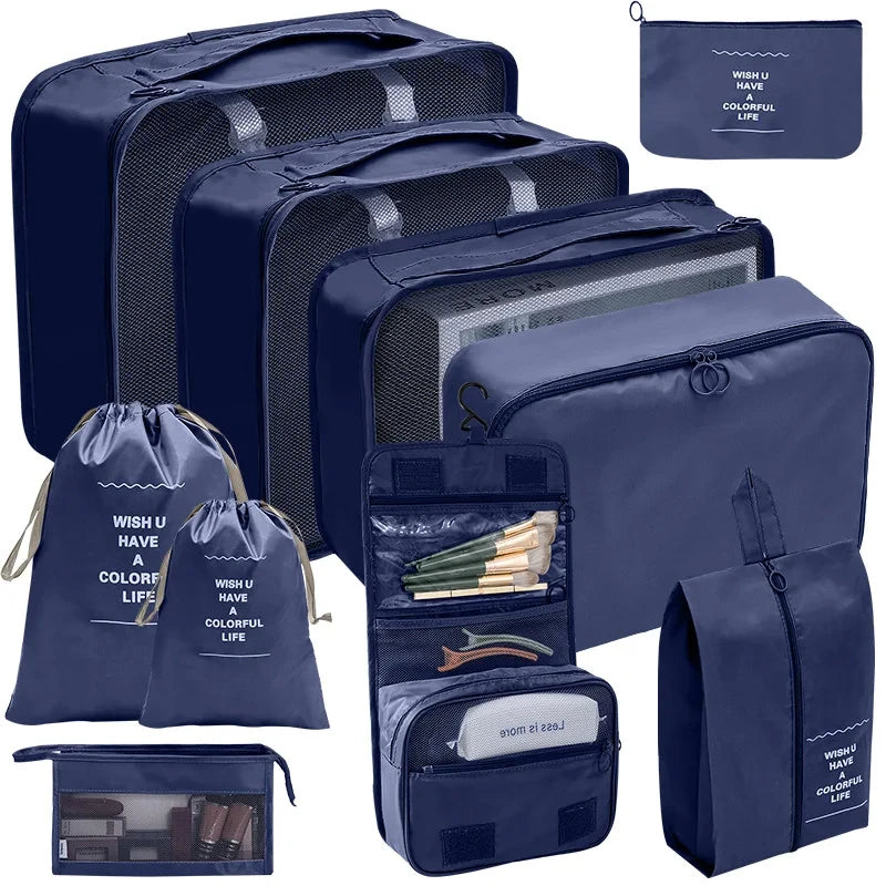 Ultimate 7-10 PCS Travel Packing Cube Set – Organize Your Luggage Like a Pro!