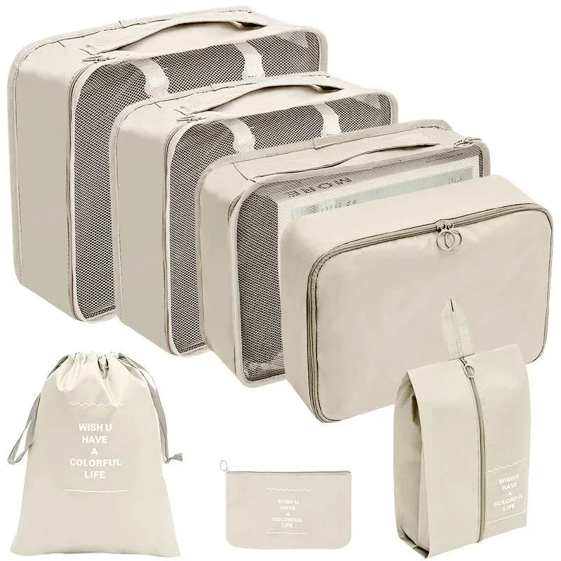 Ultimate 7-10 PCS Travel Packing Cube Set – Organize Your Luggage Like a Pro!