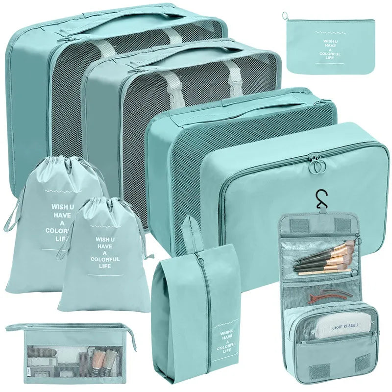 Ultimate 7-10 PCS Travel Packing Cube Set – Organize Your Luggage Like a Pro!